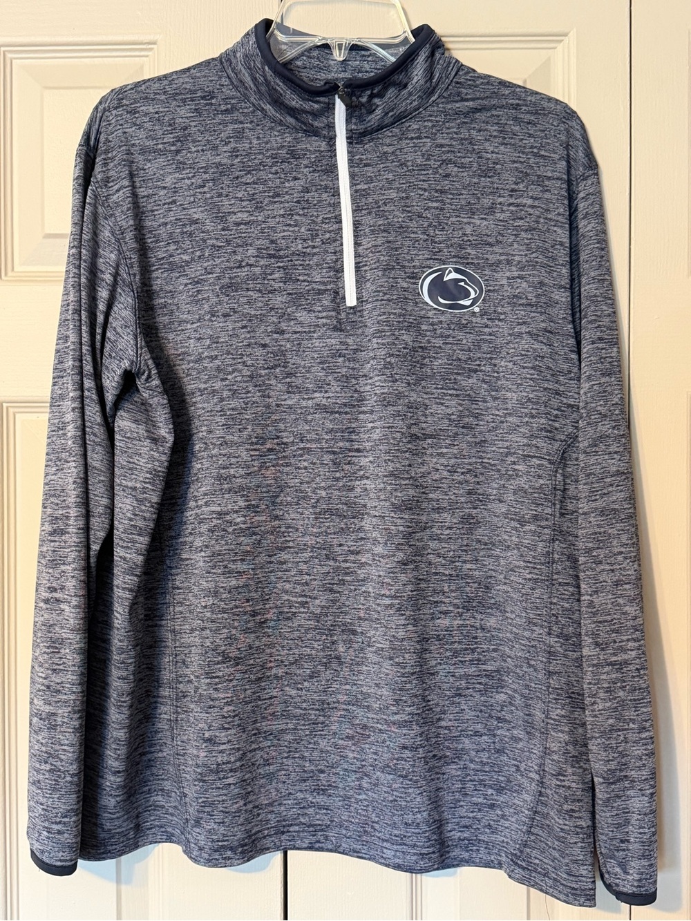 Penn State Men's Quarter Zip Football Nittany Lions  Pullover Size Medium